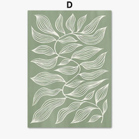 art mural toile feuilles de monstera décoration intérieure moderne