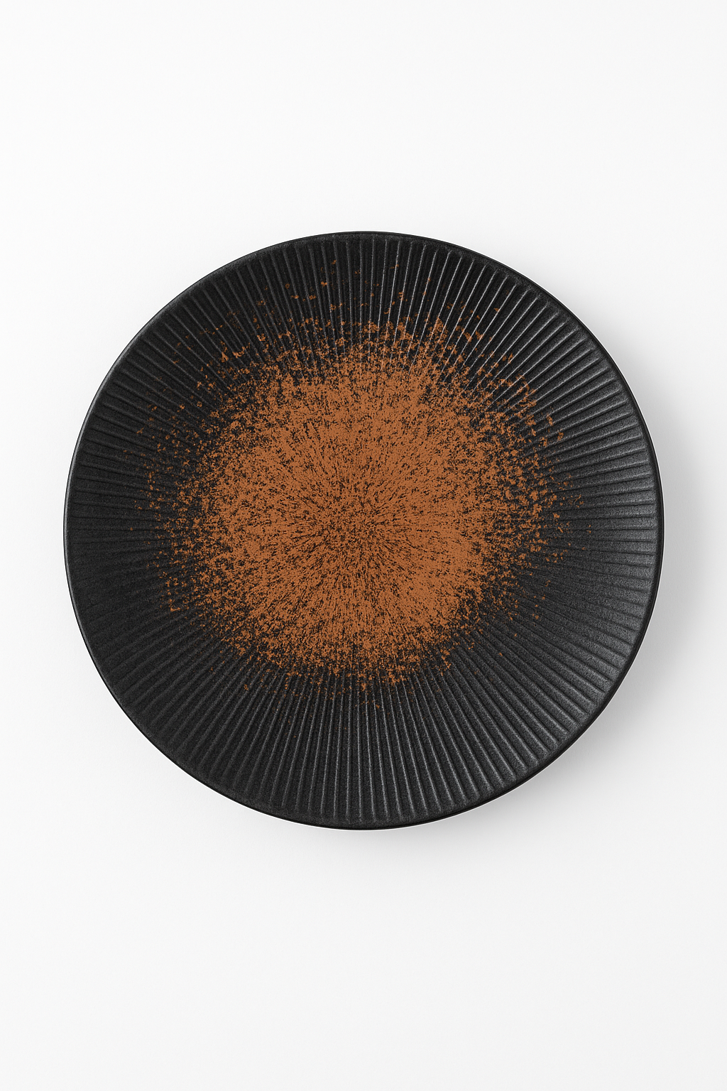 Assiette céramique style japonais rétro pour pâtes - vue 2 sur 3