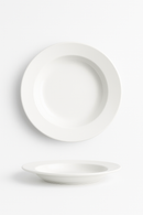 Assiette creuse en céramique style minimaliste pour soupe