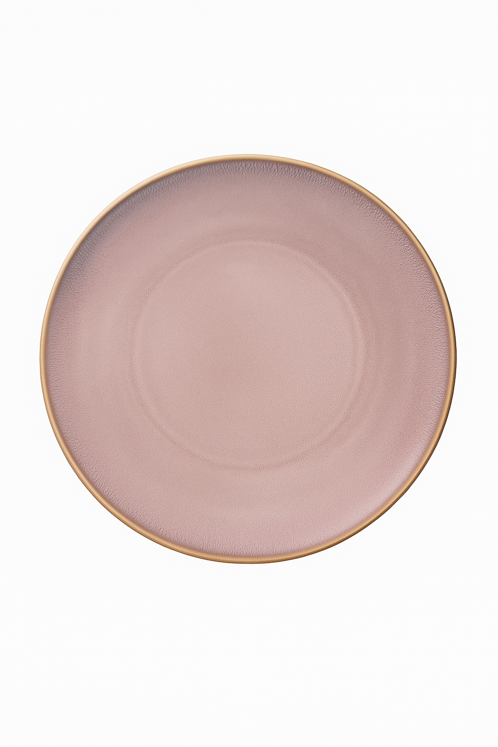 Assiette plate céramique émaillée style minimaliste 27 cm