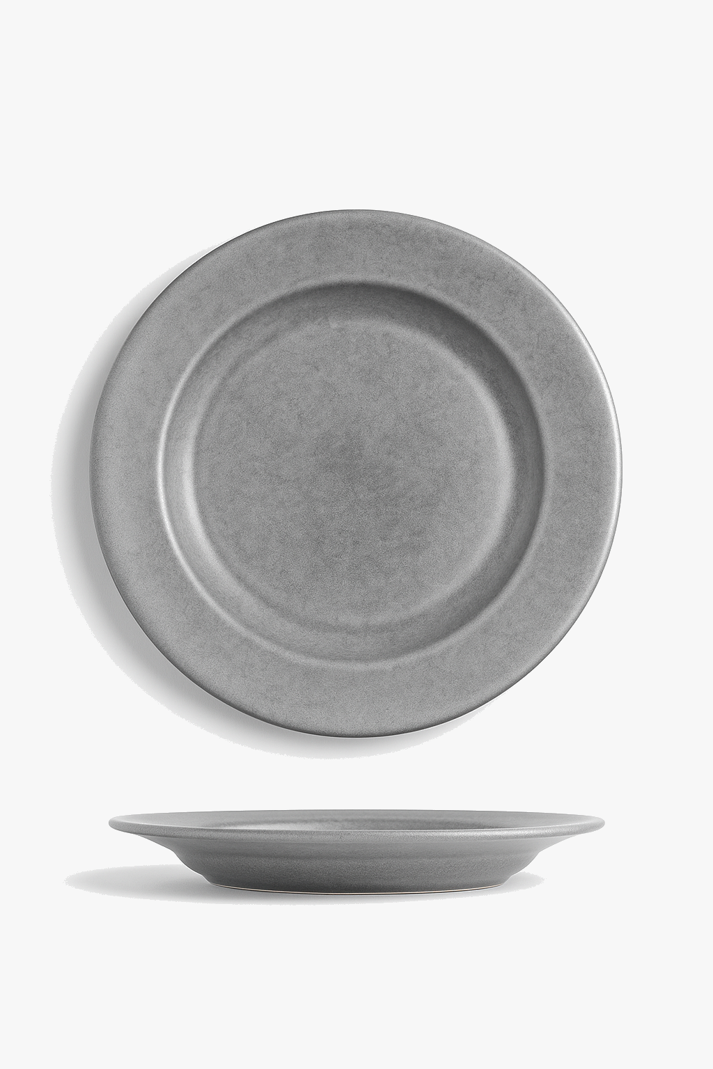 Assiette plate inox style industriel vintage pour camping