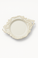 Assiette retro française ceramique pour pates dessert luxe