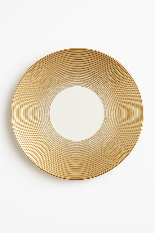 Assiettes plates ceramique style japonais motif sauce restaurant