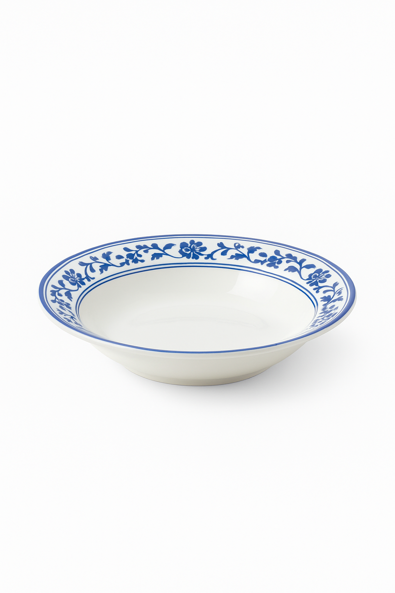 Assiettes poisson porcelaine jingdezhen style chinois floral