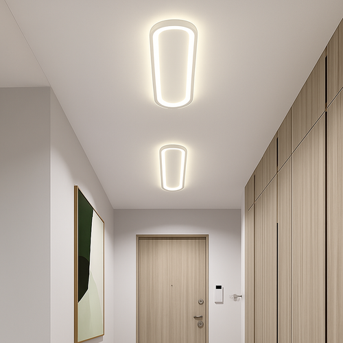 Bande LED moderne plafonniers éclairage intérieur pour chambre robuste couloir porche salon lampes maison Lustre décorer - vue 5 sur 20