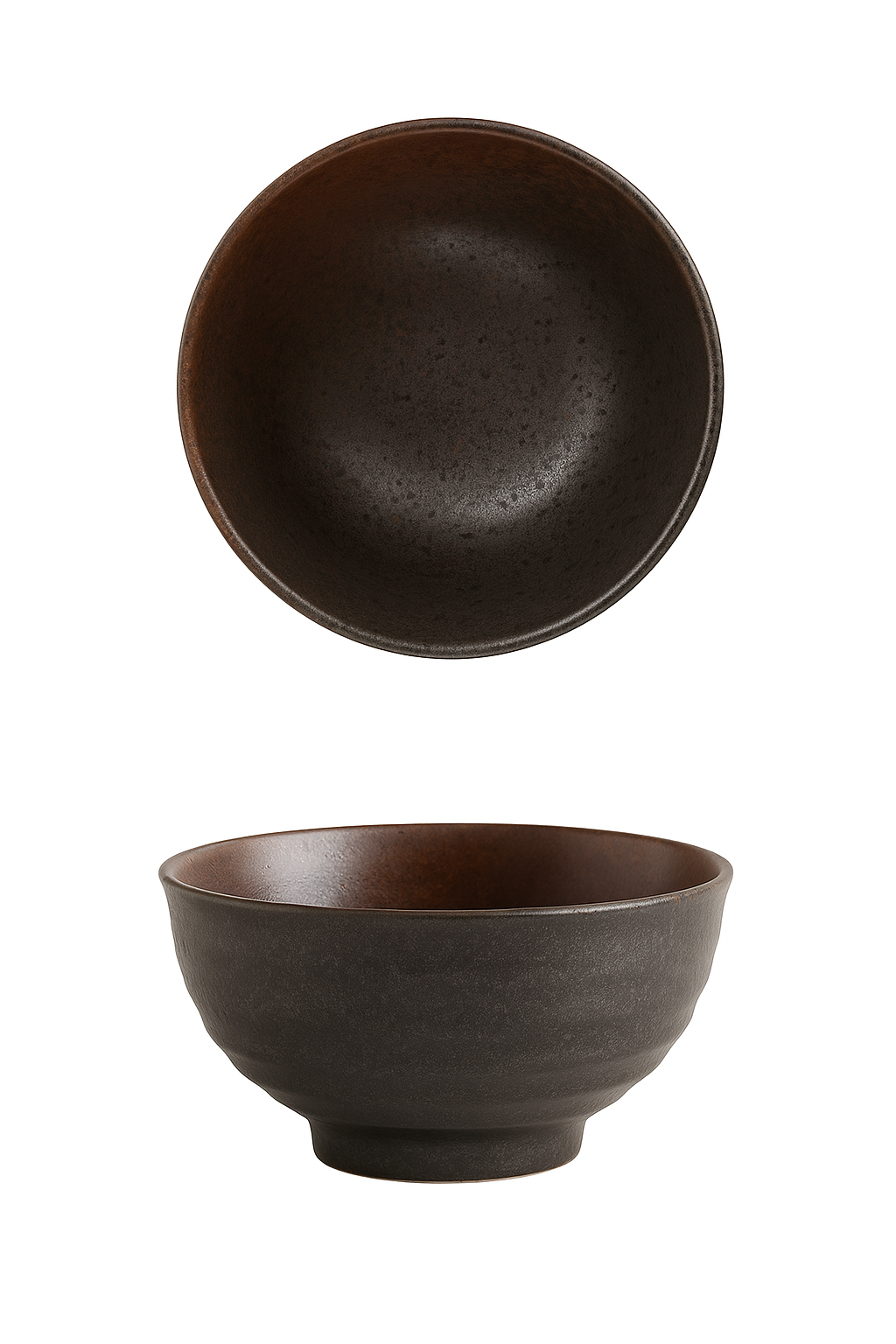 bol céramique forme corne style japonais 5 pouces