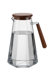 Bouilloire en verre borosilicate grande capacité usage domestique