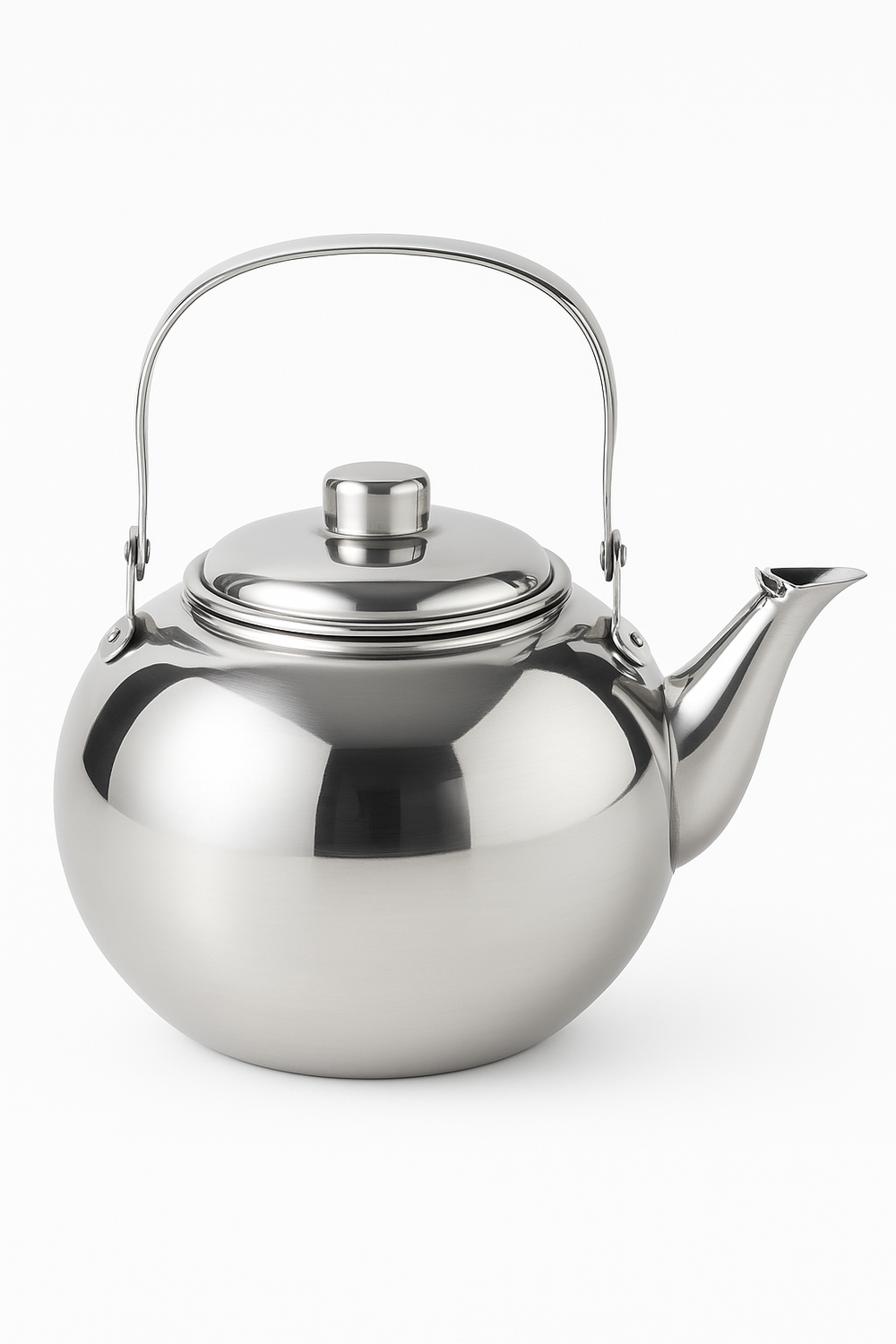 Bouilloire théière acier inoxydable avec infuseur 1l