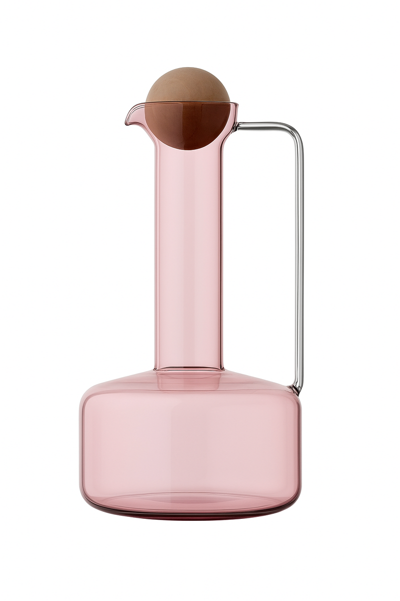 Bouilloire verre style nordique 1500 ml avec tasses