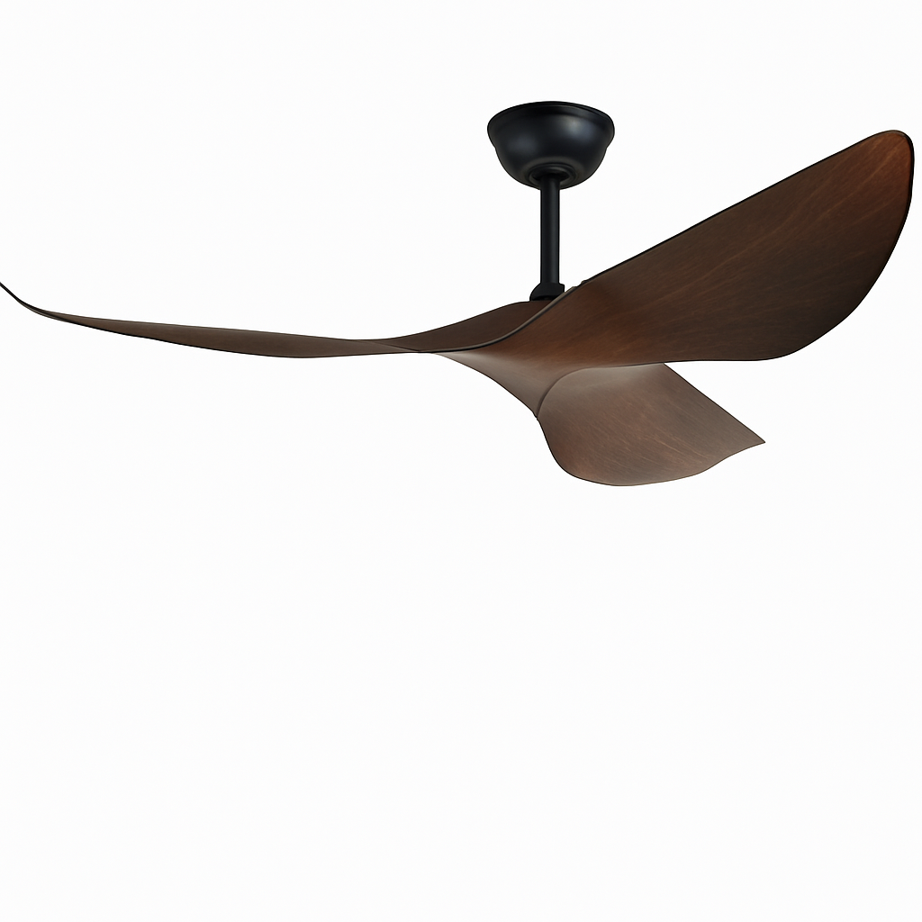 bureau moderne américain ventilateur de plafond sans lumière télécommande