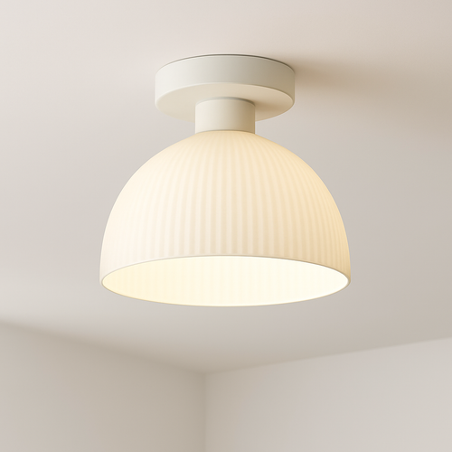 Céramique verre Led couloir plafonnier pour allée couloir vestiaire balcon nordique E27 acrylique lustre reste luminaires