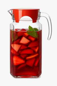 Carafe en verre avec poignée 175 l design