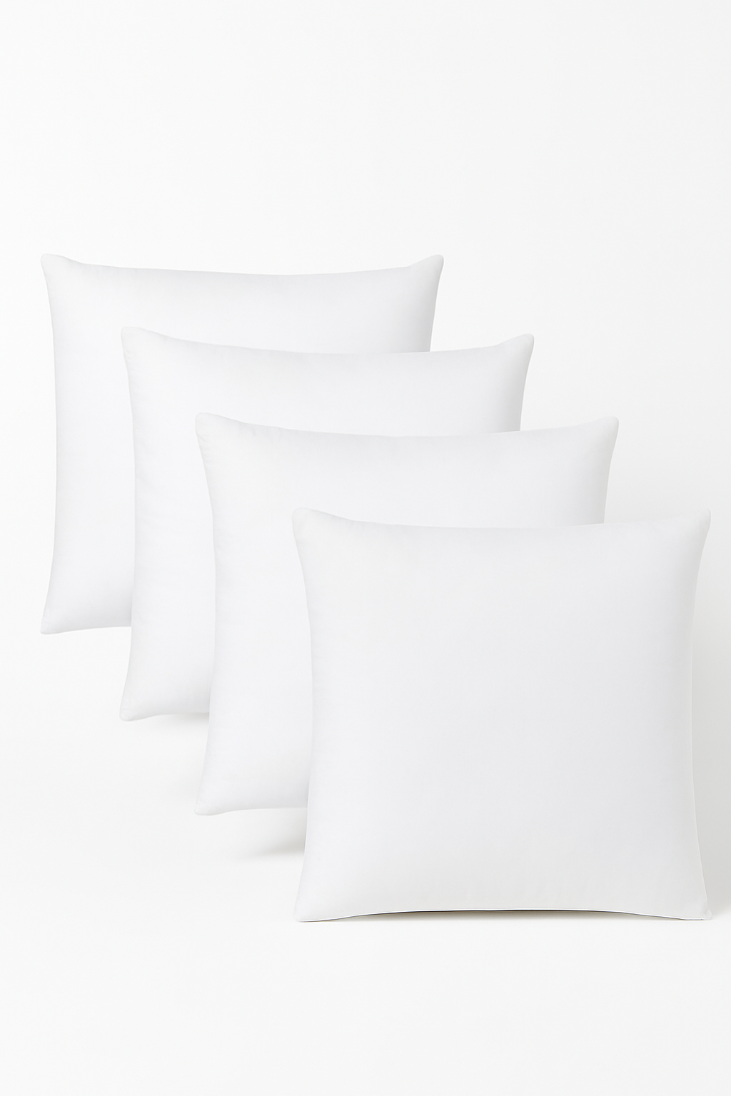 coussin décoratif carré en coton doux 45x45 cm pour lit ou canapé