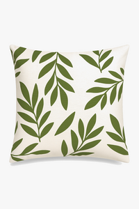 coussin décoratif à motif végétal vert confortable pour votre intérieur