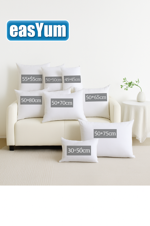 coussin en duvet d'oie hypoallergénique pour un confort optimal - vue 9 sur 8