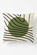 coussin motif plante verte housse de coussin décorative et confortable