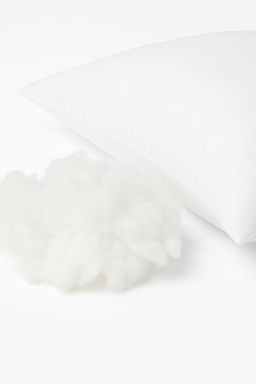coussins décoratifs blancs moelleux 30x50cm 45x45cm 50x50cm - vue 4 sur 6