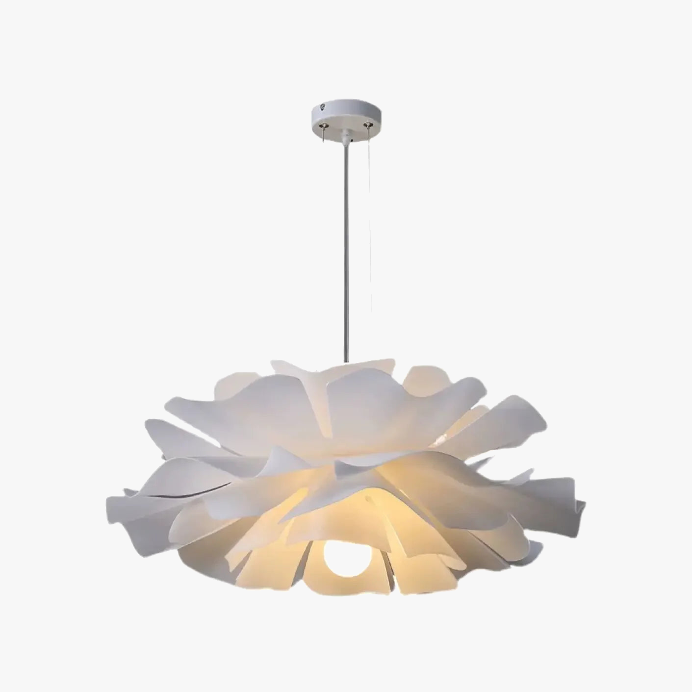Suspension Créatif Nordique Fleur Acrylique Pin LED Simple Salon Chambre Enfants Décoration Éclairage Intérieur