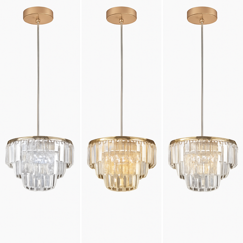 Cristal K9 LED plafonnier moderne suspension lumière maison déco suspendus luminaires cuisine salle à manger salon lustre lampes