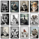 d-coration-murale-humoristique-animaux-lisant-journal-toilettes-0.png