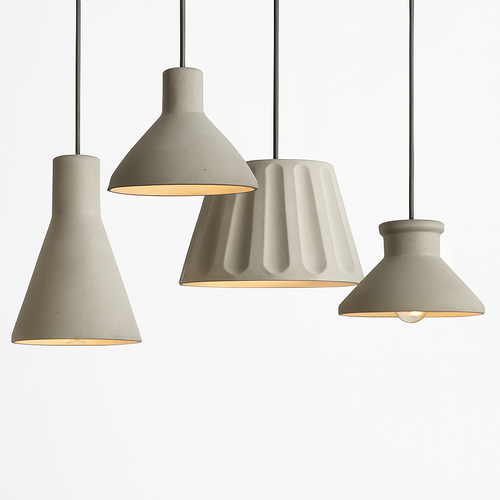 Design LED lustres en ciment suspension LED luminaires américain créatif Vintage lampe salle à manger Restaurant Luminaire