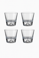 Ensemble 4 verres montagne fuji design neige 310ml