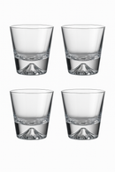 Ensemble 4 verres motif mont fuji montagne 310ml