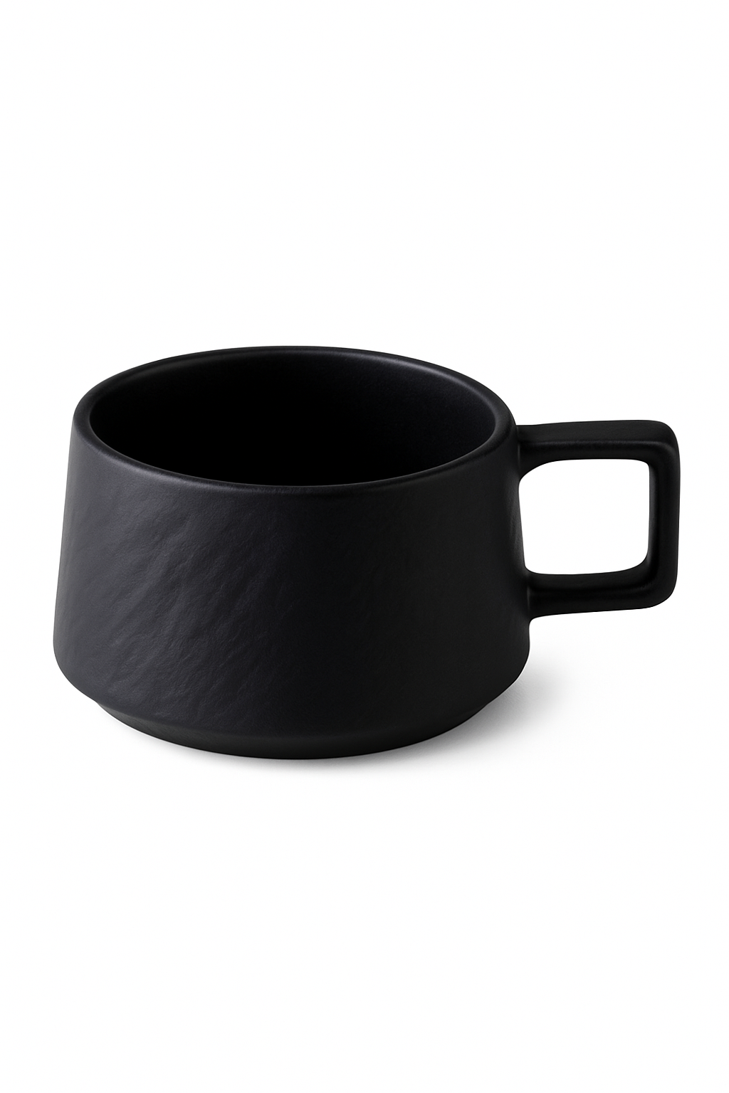 Ensemble tasse assiette céramique design minimal résistant chaleur