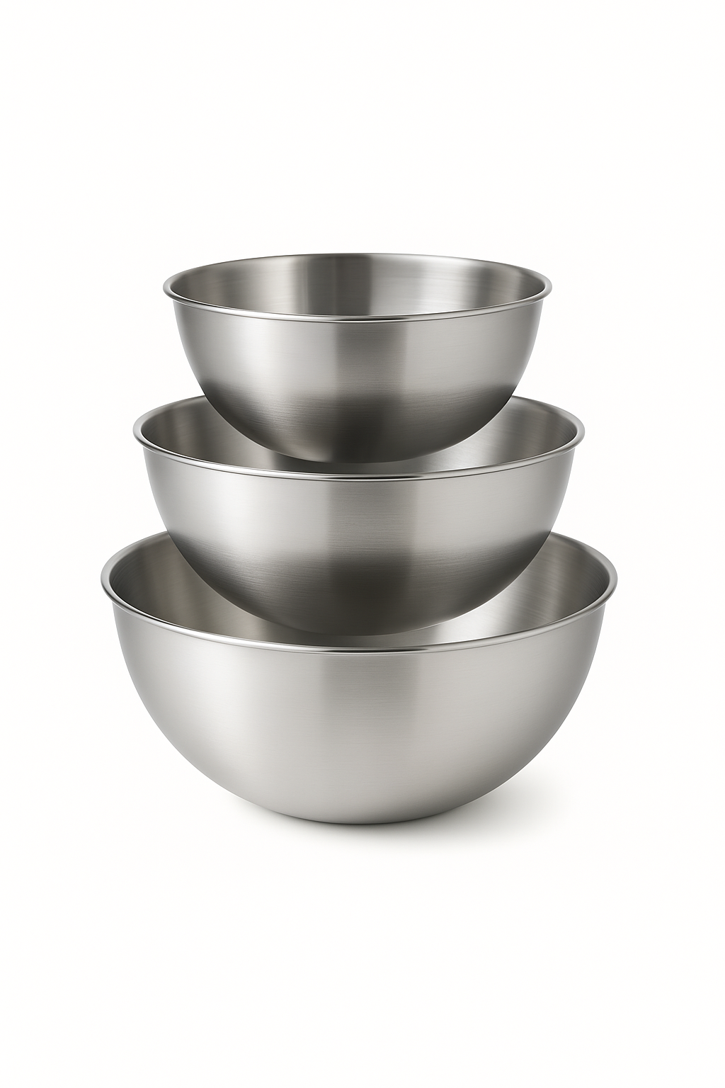 Ensemble trois bols acier inoxydable cuisine multifonction
