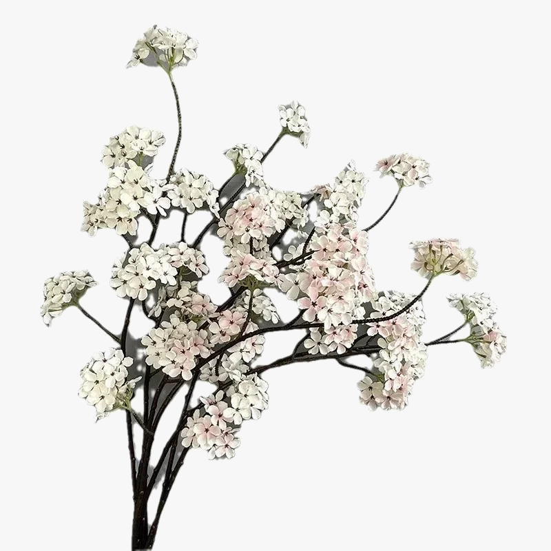 fleurs artificielles en soie pour décoration intérieure élégante et raffinée