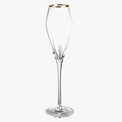 Flutes a champagne design elegant verre souffle main