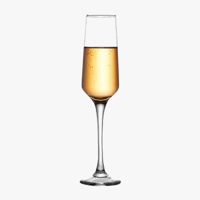 Flutes champagne design elegant verre souffle main