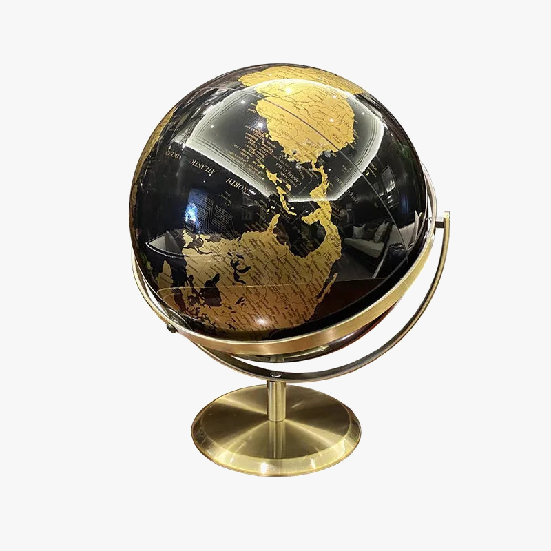 globe rotatif décoratif style européen luxe créatif