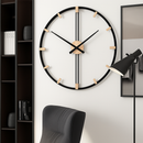 grande horloge murale design silencieuse pour décoration intérieure