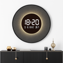 horloge décorative numérique lumineuse pour restaurant et décoration intérieure
