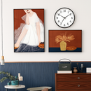 horloge murale extérieure étanche avec affichage température et humidité