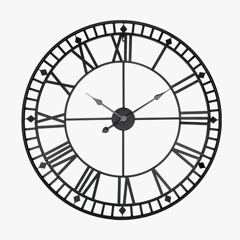 horloge murale grande taille design moderne style européen à suspendre