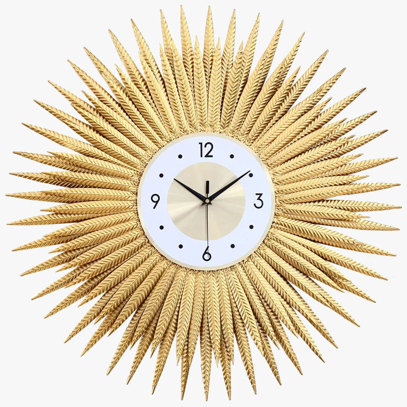 horloge murale moderne design quartz décoration intérieure élégante