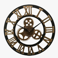 horloge murale rétro créative décorative pour un style unique