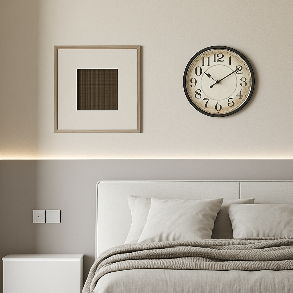 horloge murale rétro en bois motif paris pour décoration intérieure silencieuse - vue 7 sur 7