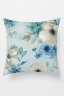 housse de coussin à motif floral feuilles de ginkgo