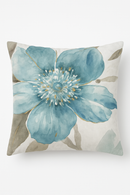 housse de coussin à motif floral feuilles de ginkgo