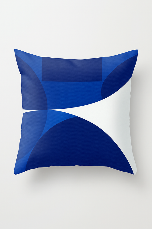 housse de coussin abstraite nordique pour salon moderne