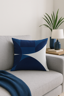 housse de coussin abstraite nordique pour salon moderne