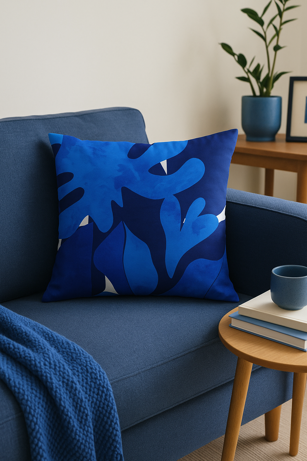 housse de coussin abstraite nordique pour un style moderne