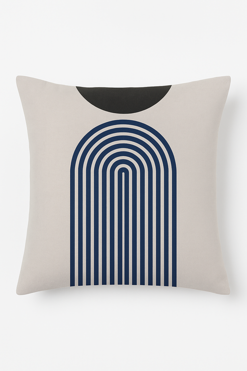 housse de coussin abstraite pour décoration intérieure et extérieure