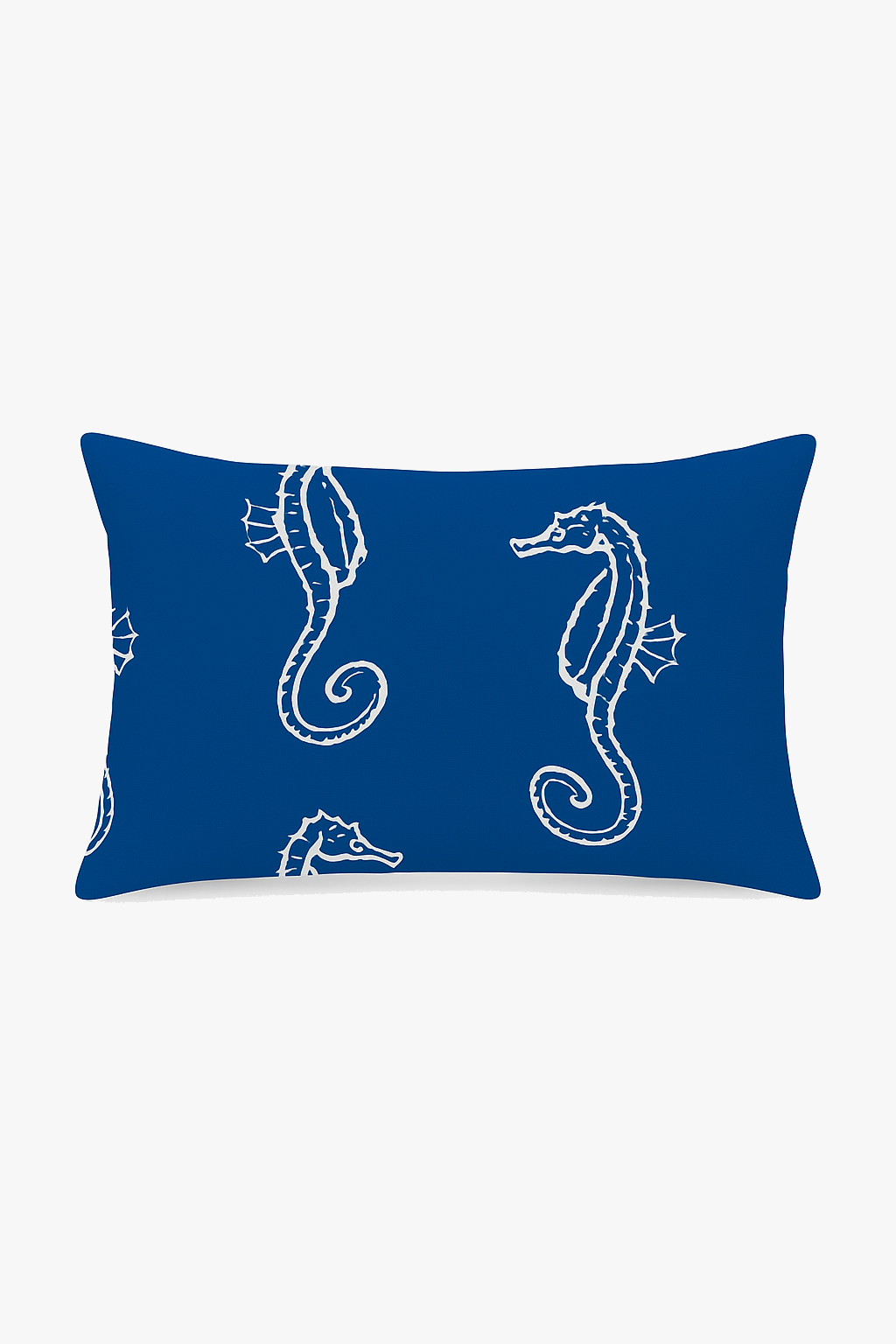 housse de coussin animaux marins bleus 30 x 50 cm décoratif pour canapé