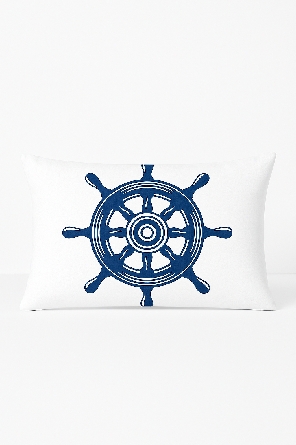 housse de coussin bleu à motif animaux marins 30 x 50 cm