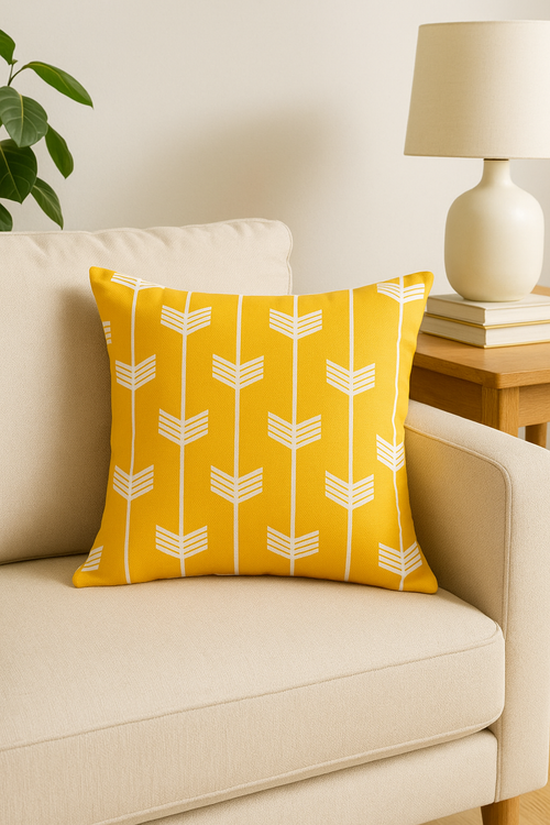 housse de coussin d'extérieur imperméable avec motif jardin décoratif