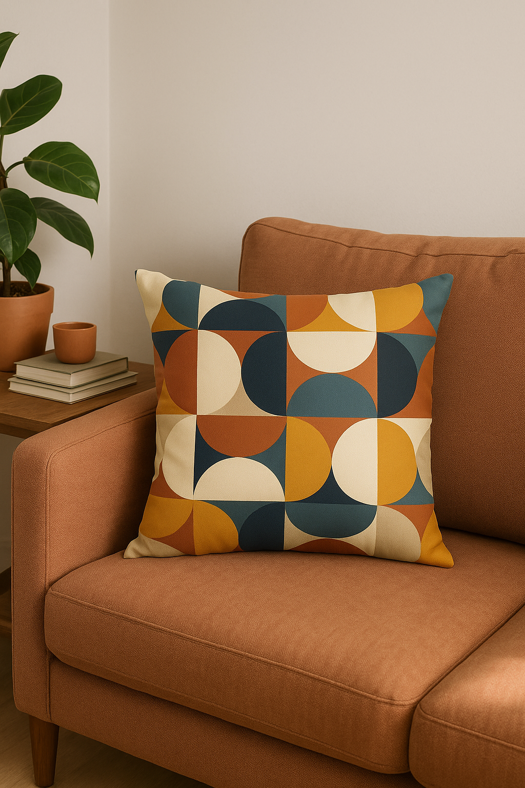 housse de coussin décorative abstraite nordique pour intérieur